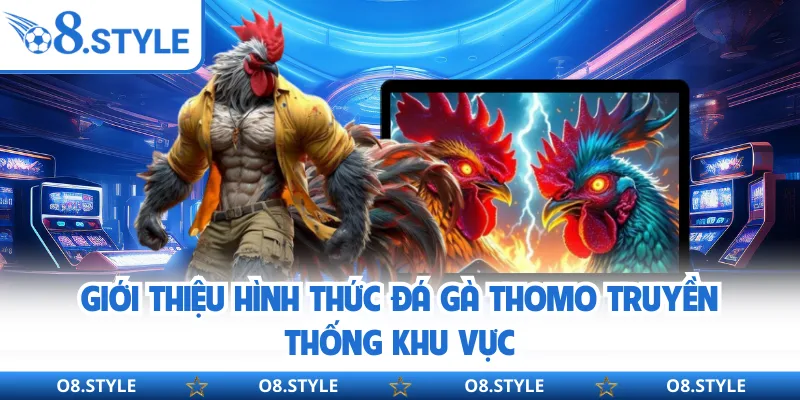 Giới thiệu hình thức đá gà Thomo truyền thống khu vực